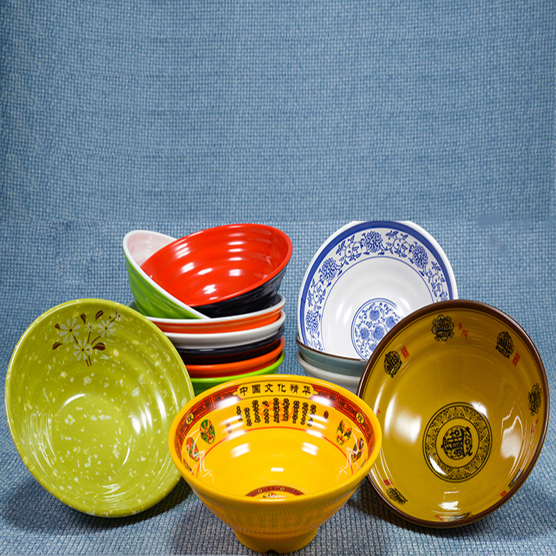 苏宁宜品-密胺馄钝碗8寸