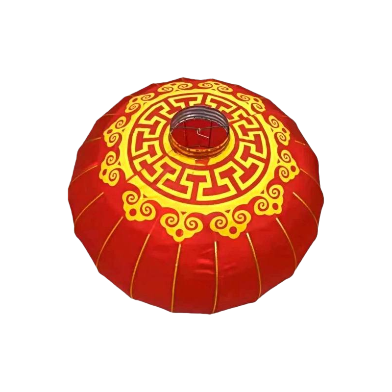 日目 红灯笼植绒灯笼绸缎灯笼 150# 个高清大图