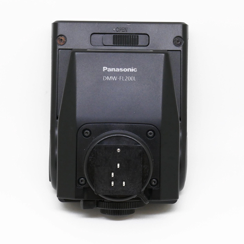 松下(Panasonic)DMW-FL200LGK外置闪光灯 相机LED灯手控操作