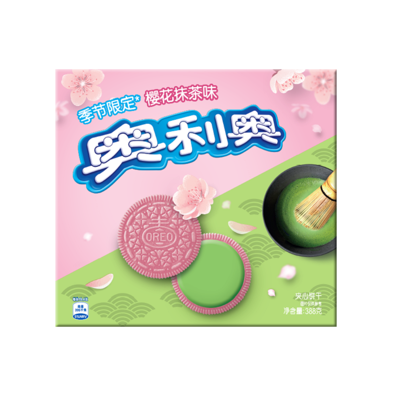 奥利奥樱花抹茶味388g饼干包装结实,这种口味的-苏宁易购