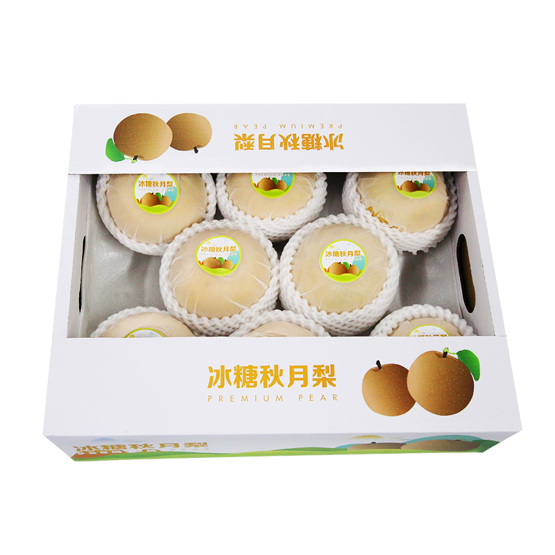 [Super会员推荐]佳农山东精品秋月梨礼盒装3.5kg整箱 清甜大梨时令新鲜水果1