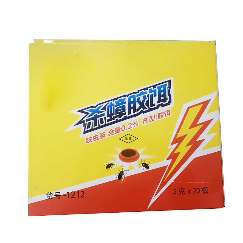 大通轩恒 蟑螂胶饵5g*20板/盒(单位:盒)