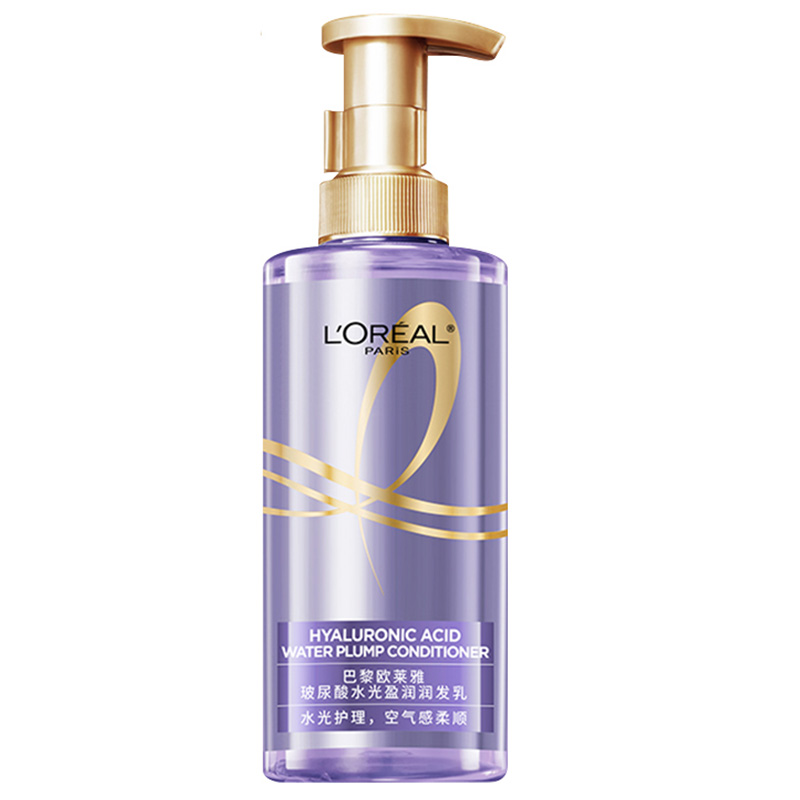 欧莱雅护发素玻尿酸水光盈润蓬松清爽柔顺顺滑保湿440ml