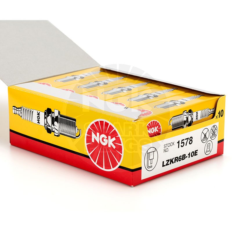 NGK 镍合金火花塞 LZKR6B-10E 6578/1578 单支装 现代瑞纳起亚悦动福瑞迪秀尔风神A60奇瑞A1