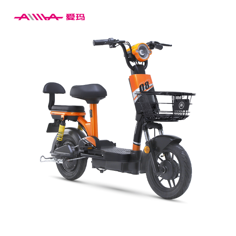 爱玛(AIMA)皮卡丘2.0 电动自行车 48V12AH 铅酸电池 时尚休闲电动自行车