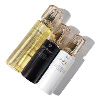 日本 CPB肌肤之钥水乳三件套 面部护肤套装 爽肤水(滋润型)170ml+日乳125ml+晚乳125ml 保湿修护滋润