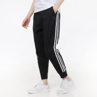 阿迪达斯(adidas) 女裤2023春夏新款显瘦收腿小脚裤修身舒适休闲长裤 GP0642/黑色