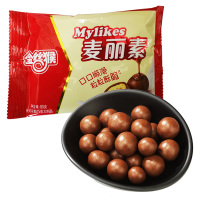 金丝猴 （新）金丝猴麦丽素牛奶巧克力豆80g儿童零食婚庆糖果（代可可脂）