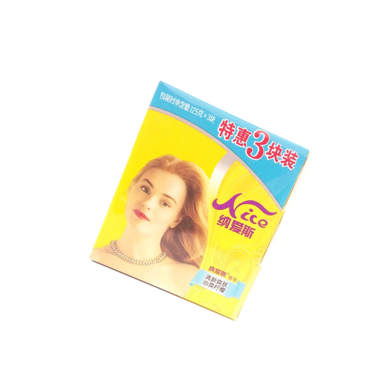 纳爱斯 125g*3块 特惠三块装 沁爽柠檬 香皂(单位:组)