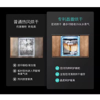 新品西门子SN25ZB24MC智净魔方18套嵌入式洗碗机晶雷烘干(SJ45ZB24MC)