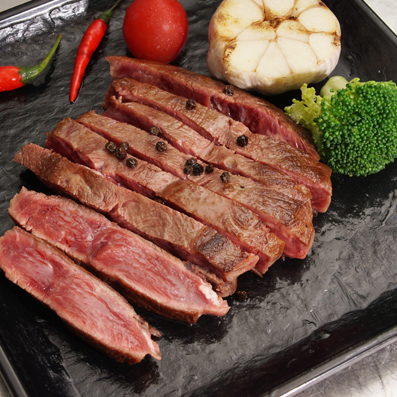 顶诺菲力牛排130克*10片澳洲进口牛肉1300g 赠酱包刀叉