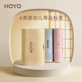 HOYO臻品长绒棉毛巾橡木礼盒两件套33*72cm(浅灰+浅粉)