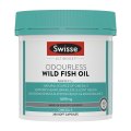 澳洲Swisse瑞思 深海野生鱼油软胶囊 1000mg 200粒 1瓶装 无腥味 高浓度 澳大利亚进口