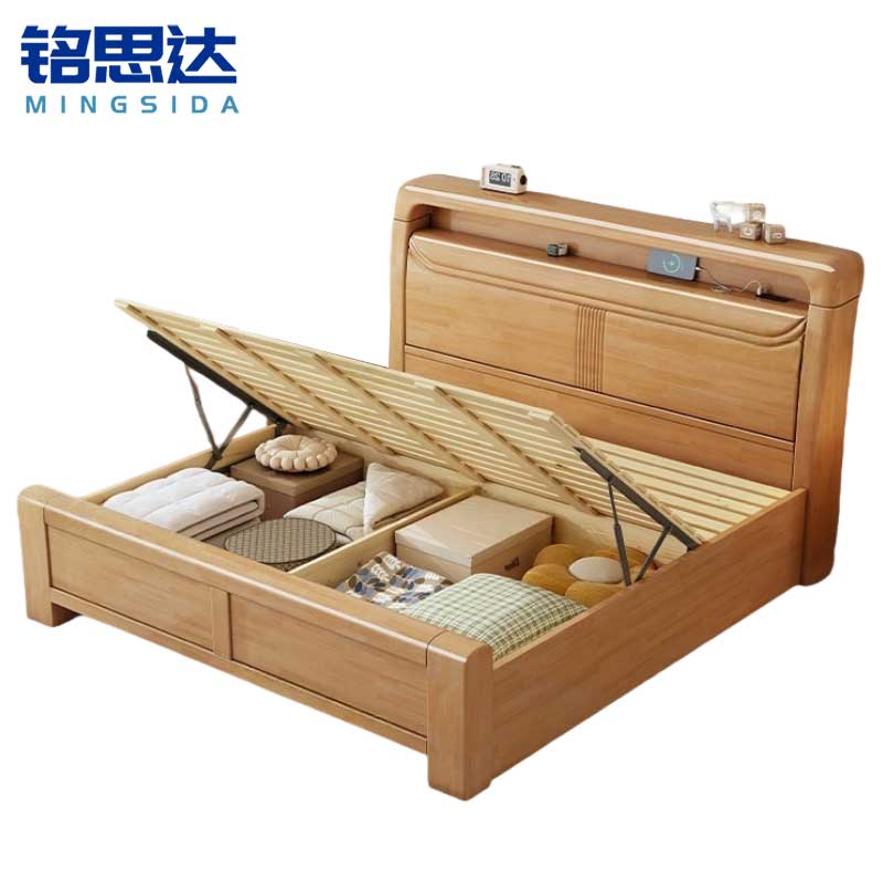 气压储物床床气压储物床高清大图