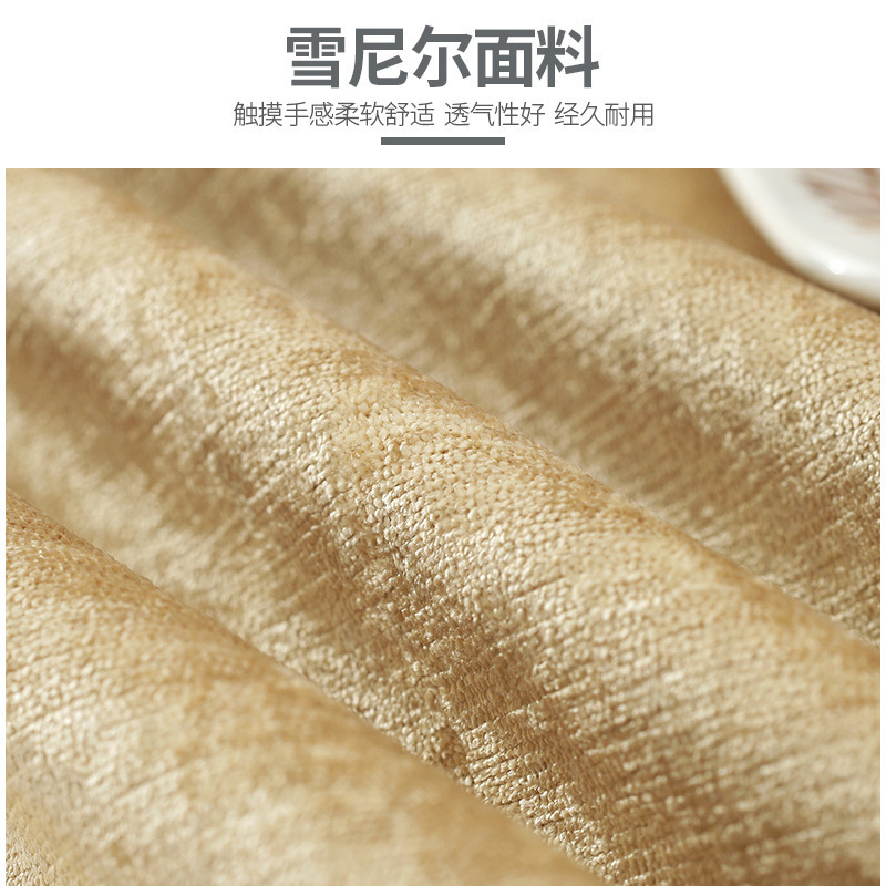 美帮汇北欧抱枕靠垫沙发靠垫办公室腰靠枕床头靠背垫雪尼尔抱枕套不含芯高清大图