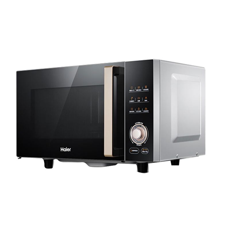 海尔微波炉mzlr-2380ecxz烧烤组合一机六用侧拉式一体门