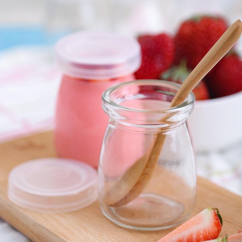 抖音同款玻璃许愿瓶星星瓶木塞漂瓶酸奶瓶子烘焙耐高温布|单瓶子[无