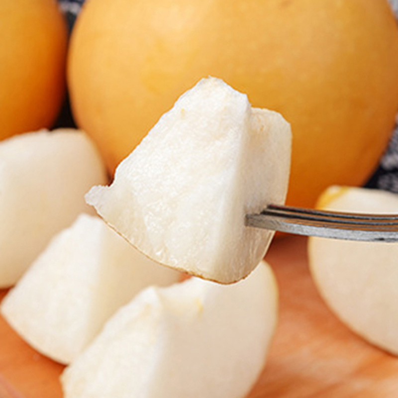 [西沛生鲜]新鲜山东秋月梨 净重2.5斤 4-6个 新鲜当季水果 现摘现发高清大图