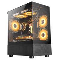 亚当贝尔 家用办公台式电脑主机13代i7-13650HX/16G内存/512G固态/RTX3050 8G独显 商务娱乐影音吃鸡游戏学生组装电脑整机+24英寸显示器