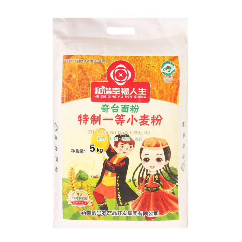和谐幸福人生奇台面粉5kg/袋