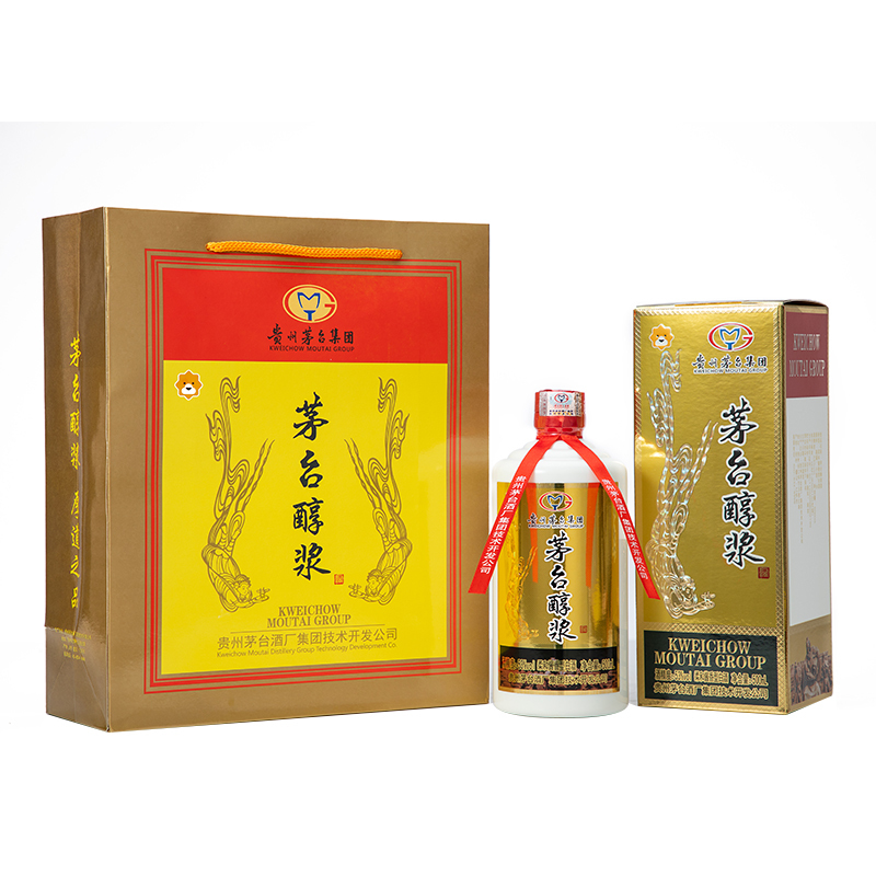 贵州茅台集团 茅台 茅台醇浆 封坛珍藏 53度 500ml单瓶礼盒装 酱香型白酒