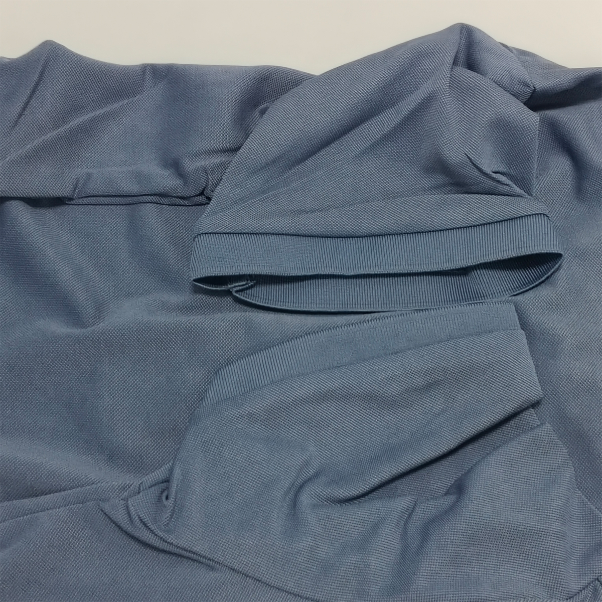 鸽护 短袖POLO定制 仿棉蓝灰 件高清大图