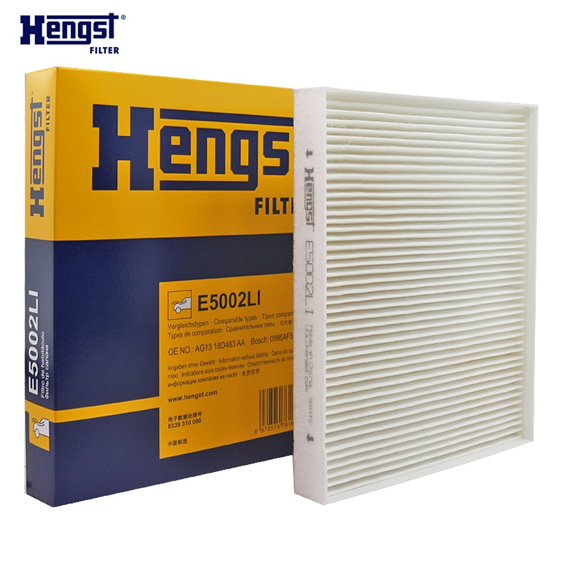 汉格斯特(hengst)空调滤清器单效E5002LI适用于马自达8福特锐界林肯MKX