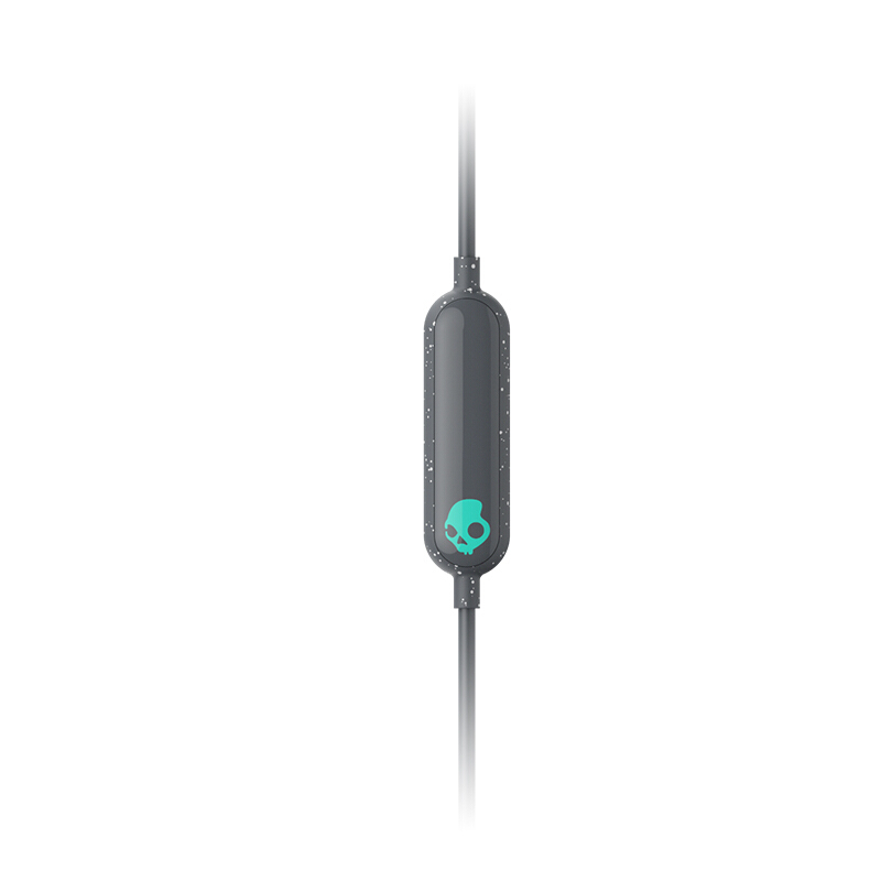 斯酷凯蒂(Skullcandy) Set 入耳式运动有线耳机 耐汗固定设计 线控语音通话耳塞 灰绿色高清大图