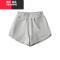 YIBUSHENG运动辣妹季松紧中腰运动毛圈棉短裤阔腿遮肉显瘦休闲裤热裤女潮