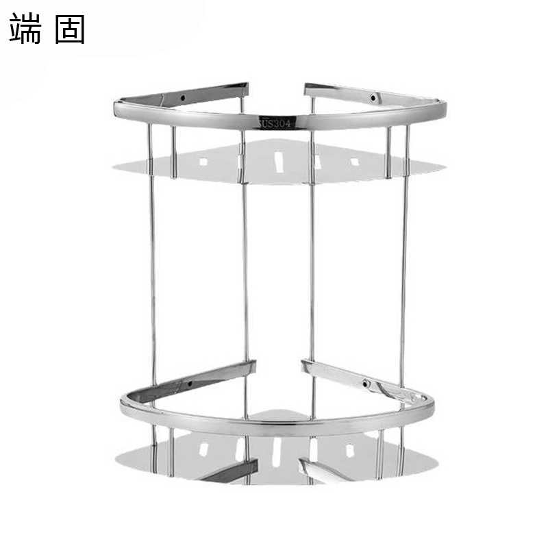端固 304双层不锈钢浴室架 DG1211-4 个高清大图