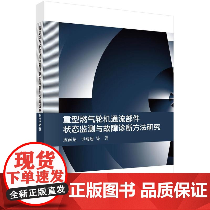 重型燃气轮机通流件状态监测与故障诊断方法研究 应雨龙等 科学出版社9787030795687高清大图