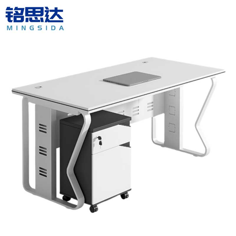 铭思达屏风办公桌单人位含柜套
