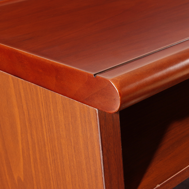 台接待台会客接待桌mq0578洽谈桌会议台面试台长条桌1807840酒红色