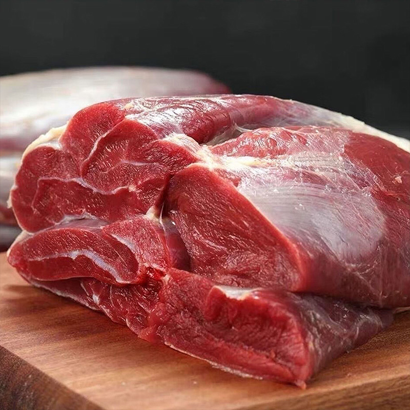 货出六盘 宁夏西吉县谷草饲喂养 六盘山牛肉 精品黄牛 牛腱子6斤高清大图