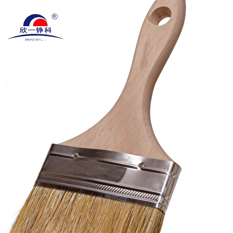 欣一铮科 扁油刷 100mm 猪鬃 1把高清大图
