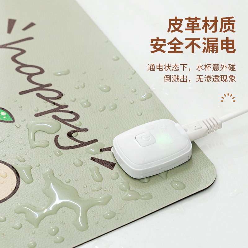 苏宁严选]加热鼠标垫发热桌垫办公室电脑桌面暖手超大暖桌垫639
