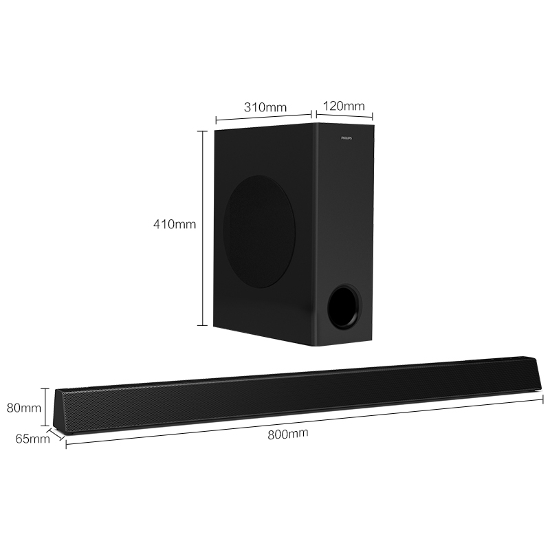 Philips/飞利浦 HTL3310蓝牙回音壁音响5.1声道杜比家庭影院电视高清大图