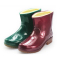 DOUBLESTAR双星DSA212 半筒女士雨鞋加棉短筒女款防滑PVC中筒雨靴保暖鞋胶鞋防水