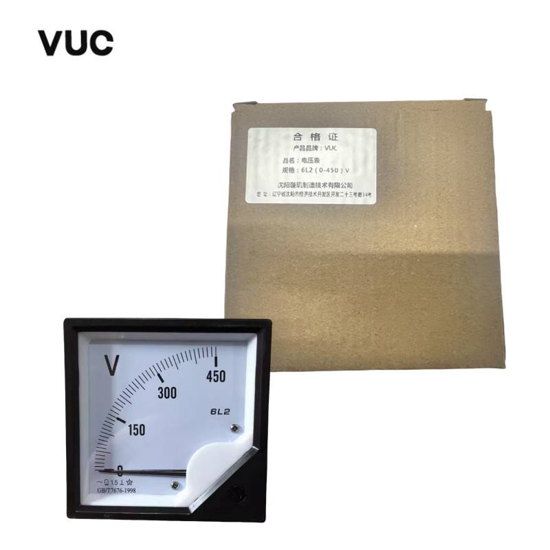 VUC 电压表 6L2(0-450)V 块高清大图