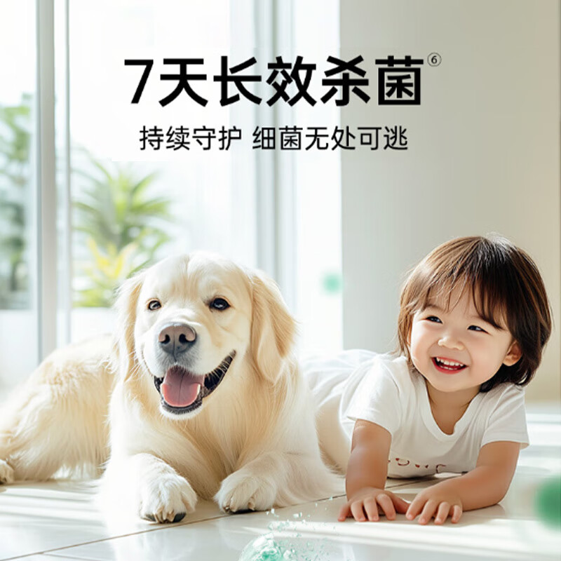 滴露(Dettol) 地板清洁剂 柠檬2L 瓷砖木地板地砖扫地机器人洗地机去污杀菌高清大图