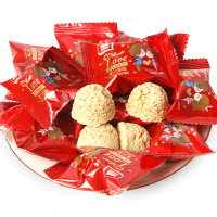 [买两份减5元]雅客原味麦片巧克力糖500g喜庆结婚糖果零食散装婚庆喜糖批发