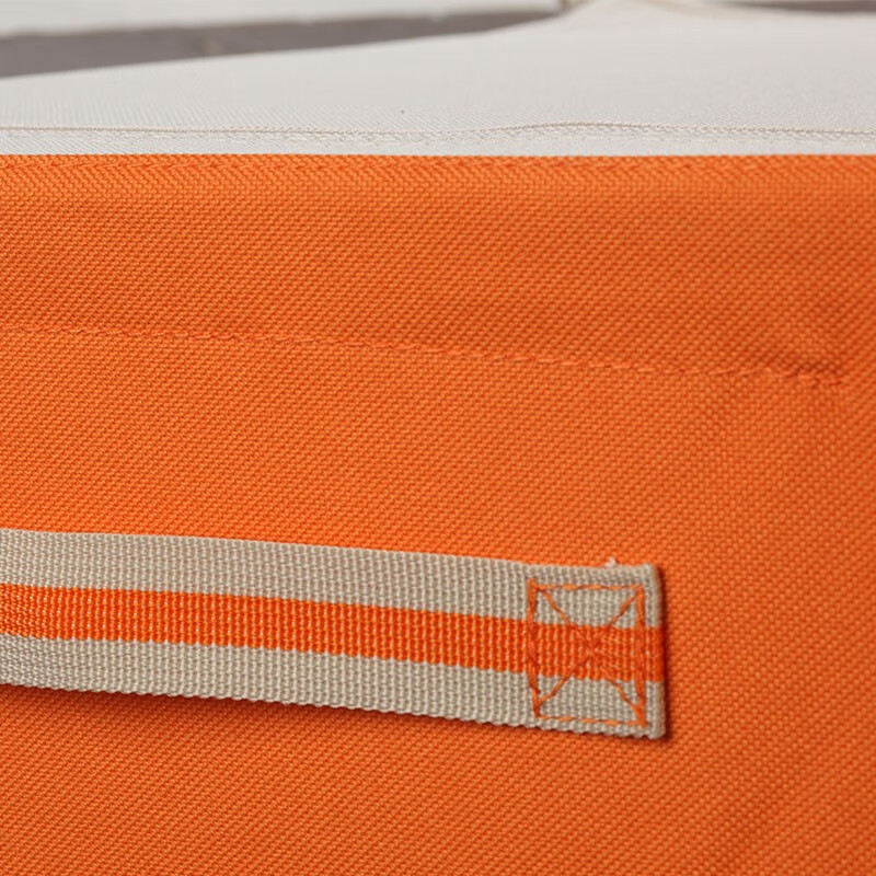 安巢家居(ANCHOW) 折叠衣物收纳箱布艺抽屉收纳盒牛津布被子玩具储物箱家用箱子整理 AJ117/百纳箱高清大图