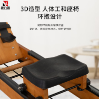 康力强商用水阻划船机家用实木双轨划船器艇折叠纸牌屋划船机折叠