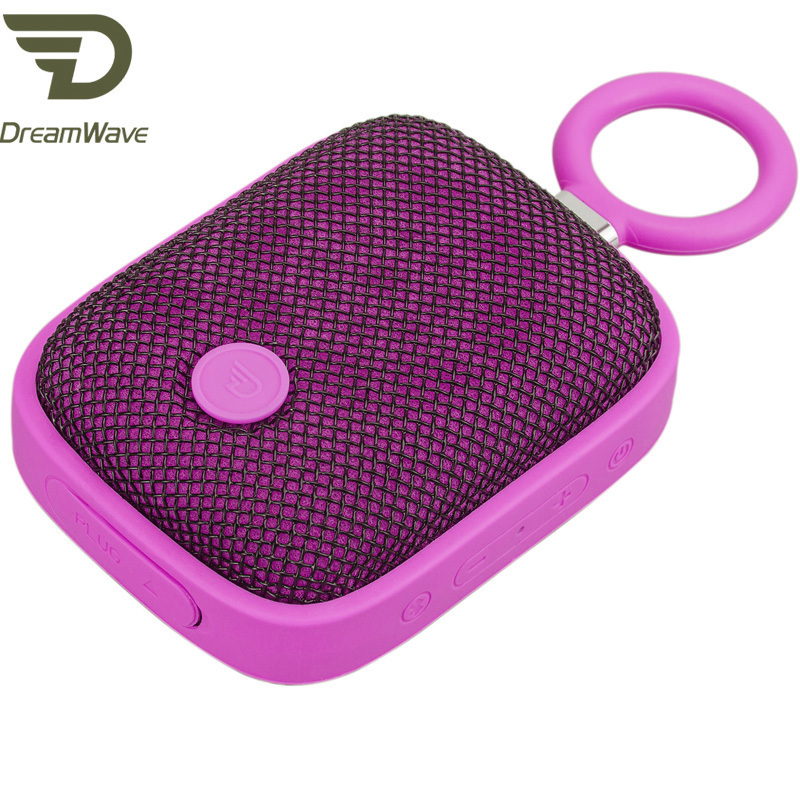 君伍(Dreamwave)Bubble Pods 音响 蓝牙音响 无线户外便携 美国泡泡夹 迷你音响 红色
