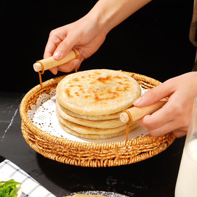 大希地酥掉渣猪肉大葱馅饼520g*4袋 手抓饼 葱油饼速食