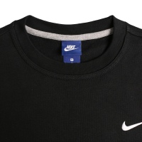 NIKE耐克2019款保暖加绒圆领针织运动卫衣休闲套头衫916609-010
