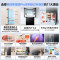 美的[熊墩墩2.0Pro603升级款]十字门冰箱超薄零嵌双系统2.0大容量新国标真一级能效黑MR-631WUSJDLZE