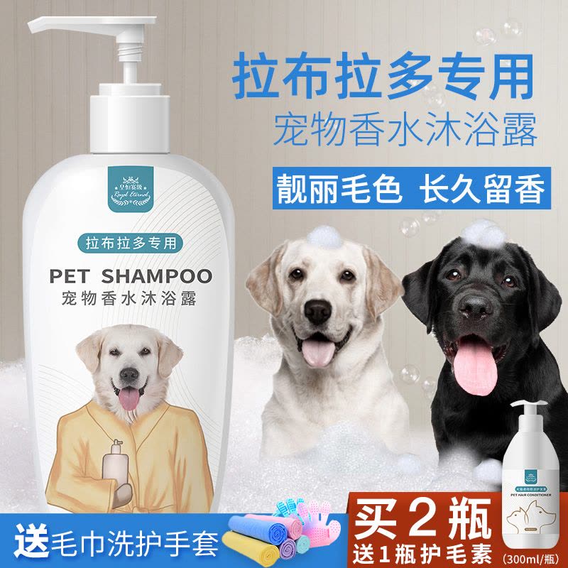 宠物狗狗拉布拉多沐浴露专用杀螨幼犬洗澡液留香洗澡用品套装图片