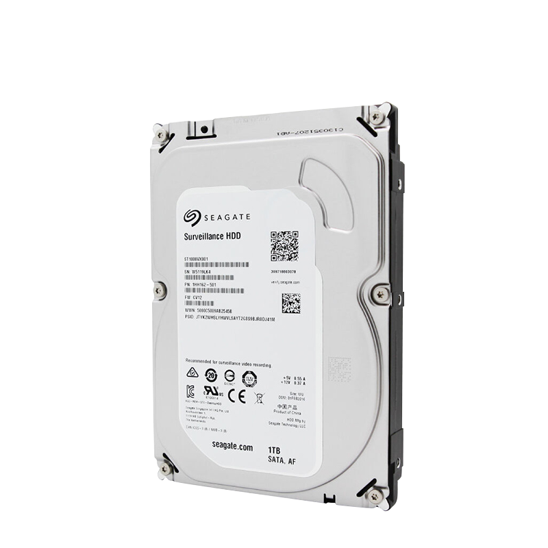 海康威视希捷监控硬盘1TB监控级摄像头专用录像机配存储盘 1TB(含安装)