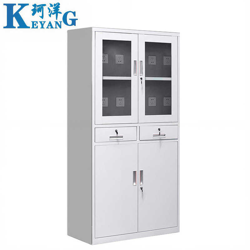 珂洋 充电柜 中二斗(灰白色) 台高清大图